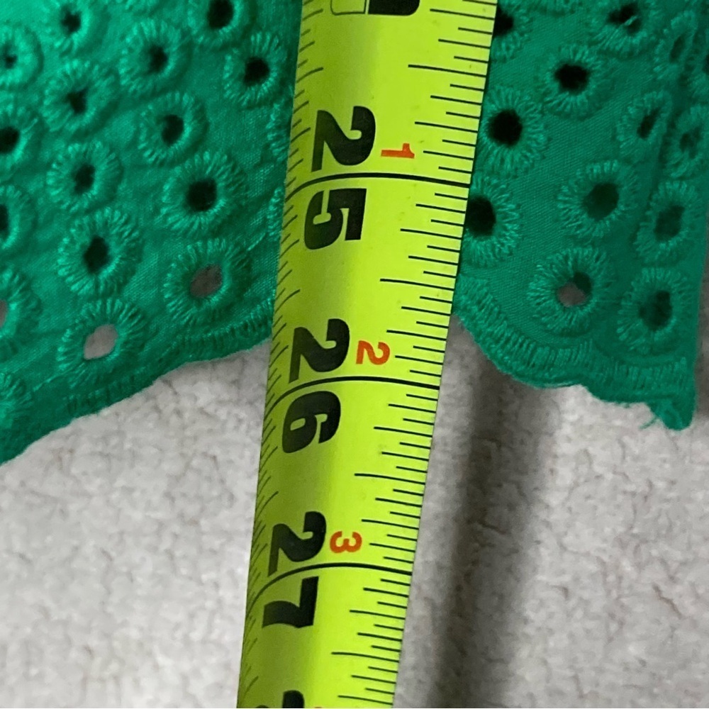 NEW Tuckernuck Green Eyelet Beaded Strap Mini Dress Women’s XXL Hyacinth House - Picture 10 of 10